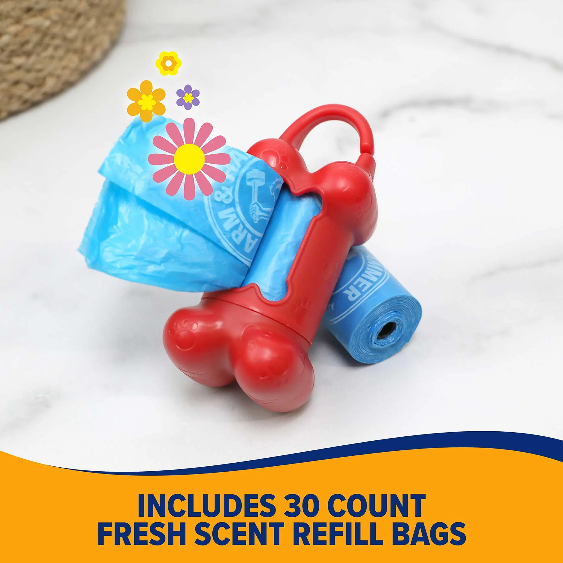 Arm & Hammer Bone Dispenser & Disposable Waste Bag Set - Image 3