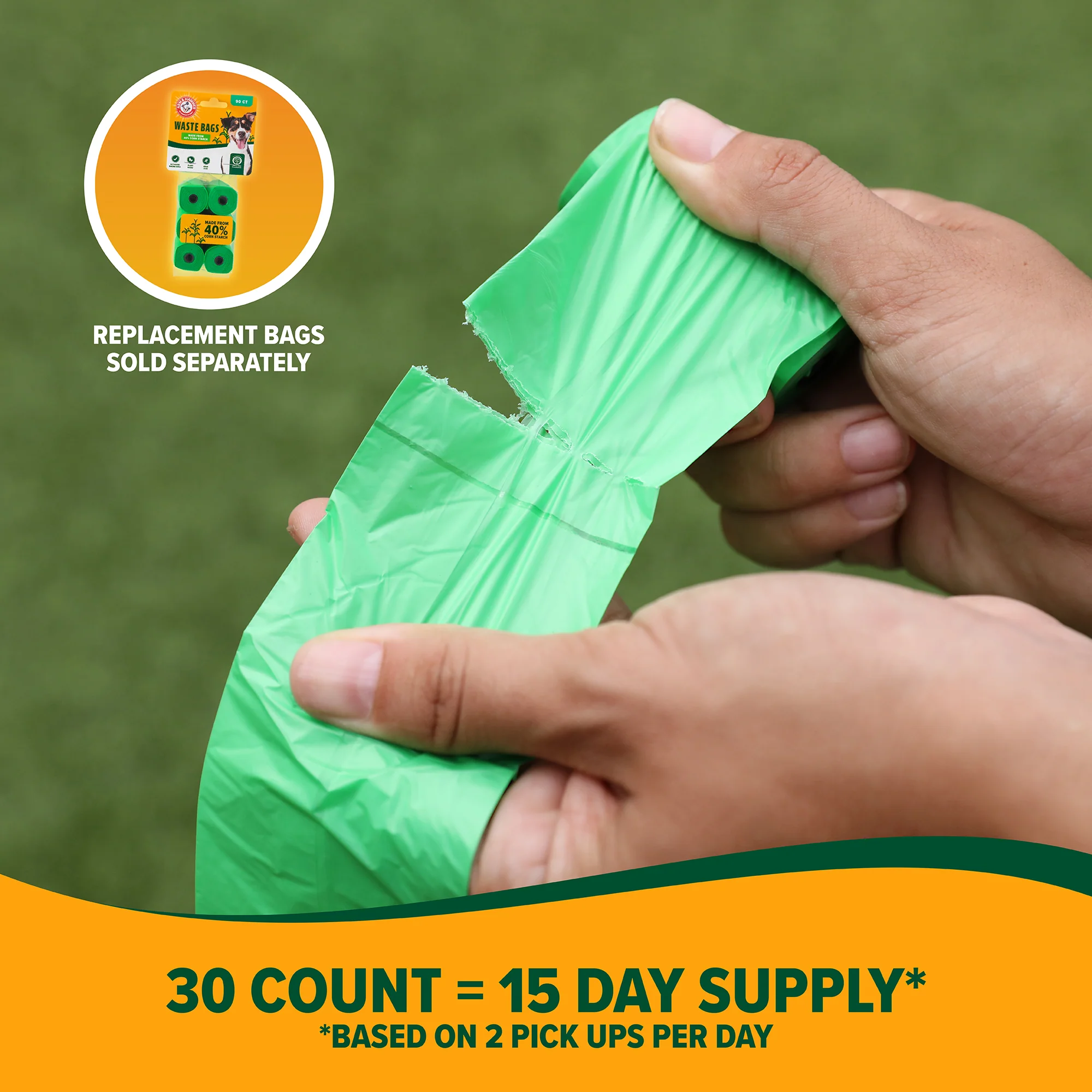 Arm & Hammer Cornstarch Waste Bags - Image 6