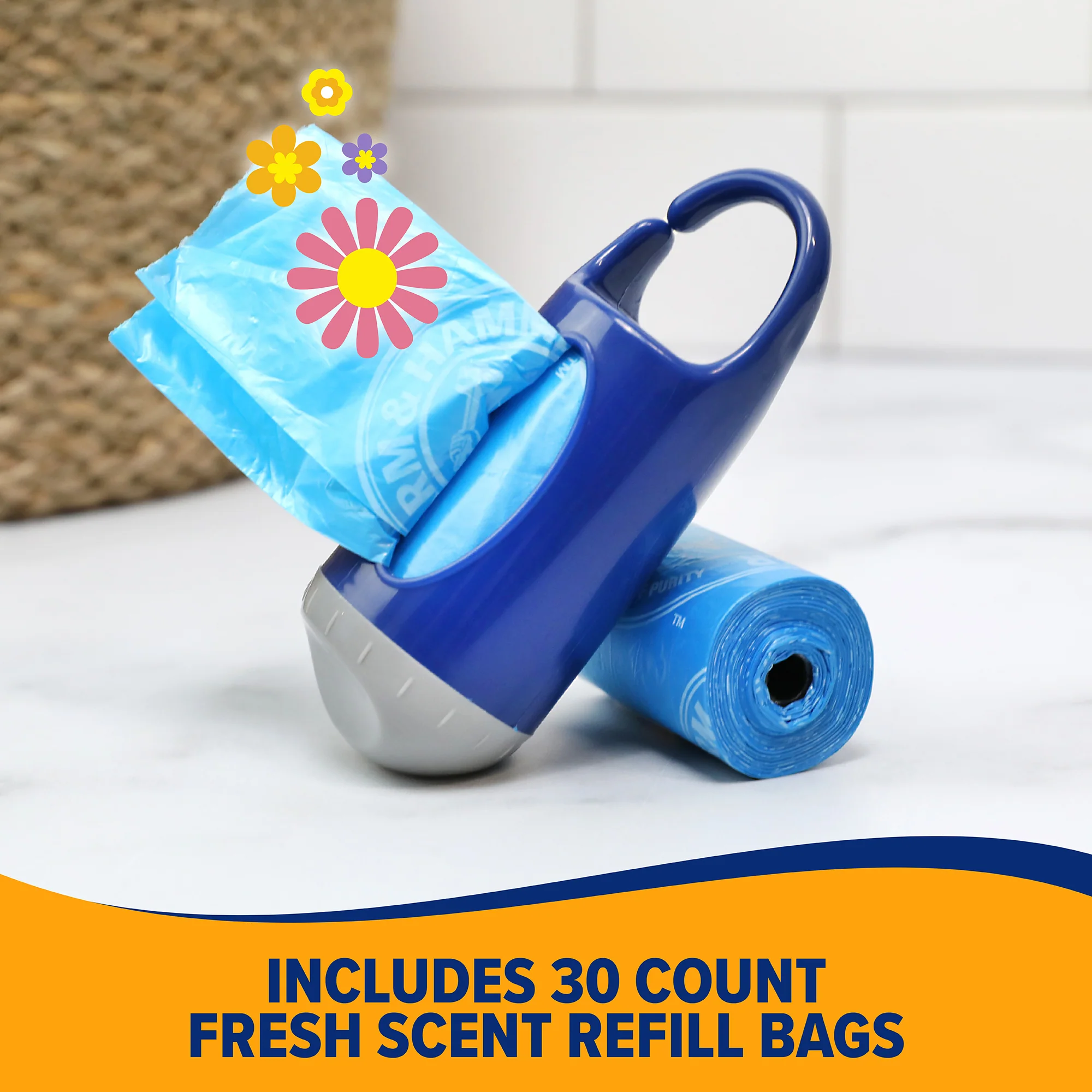 Arm & Hammer Dispenser & Disposable Waste Bag Set - Image 7
