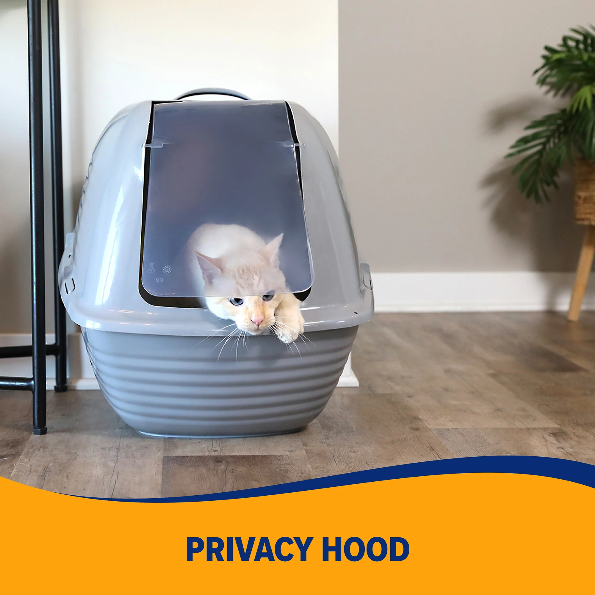 Arm & Hammer Hooded Wave Litter Box - Image 5