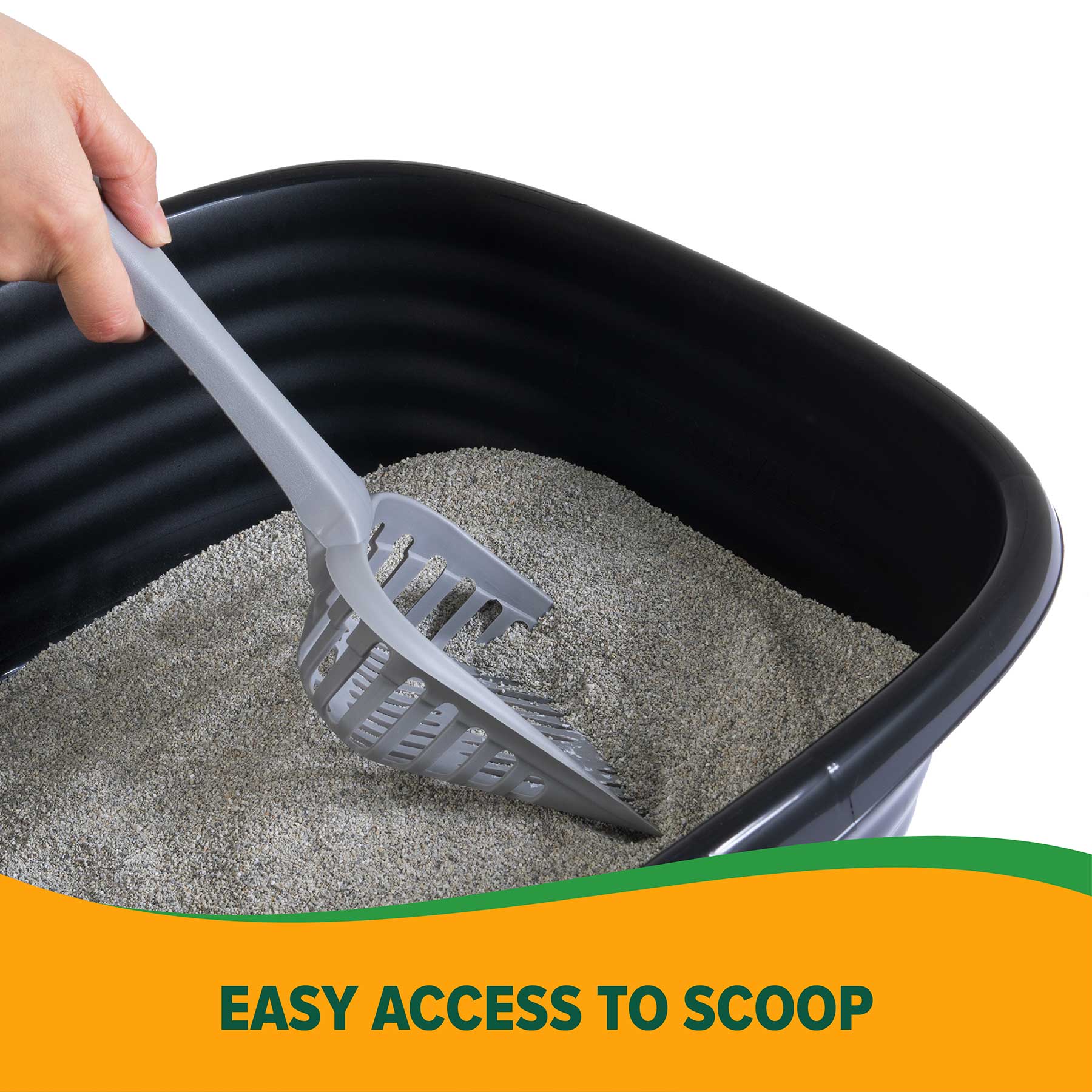 Arm & Hammer SimplyRecycled Wave Litter Box - Image 4