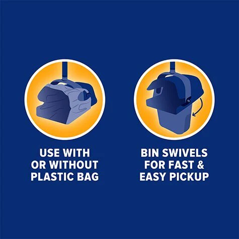 Arm & Hammer Swivel Bin & Rake - Image 4