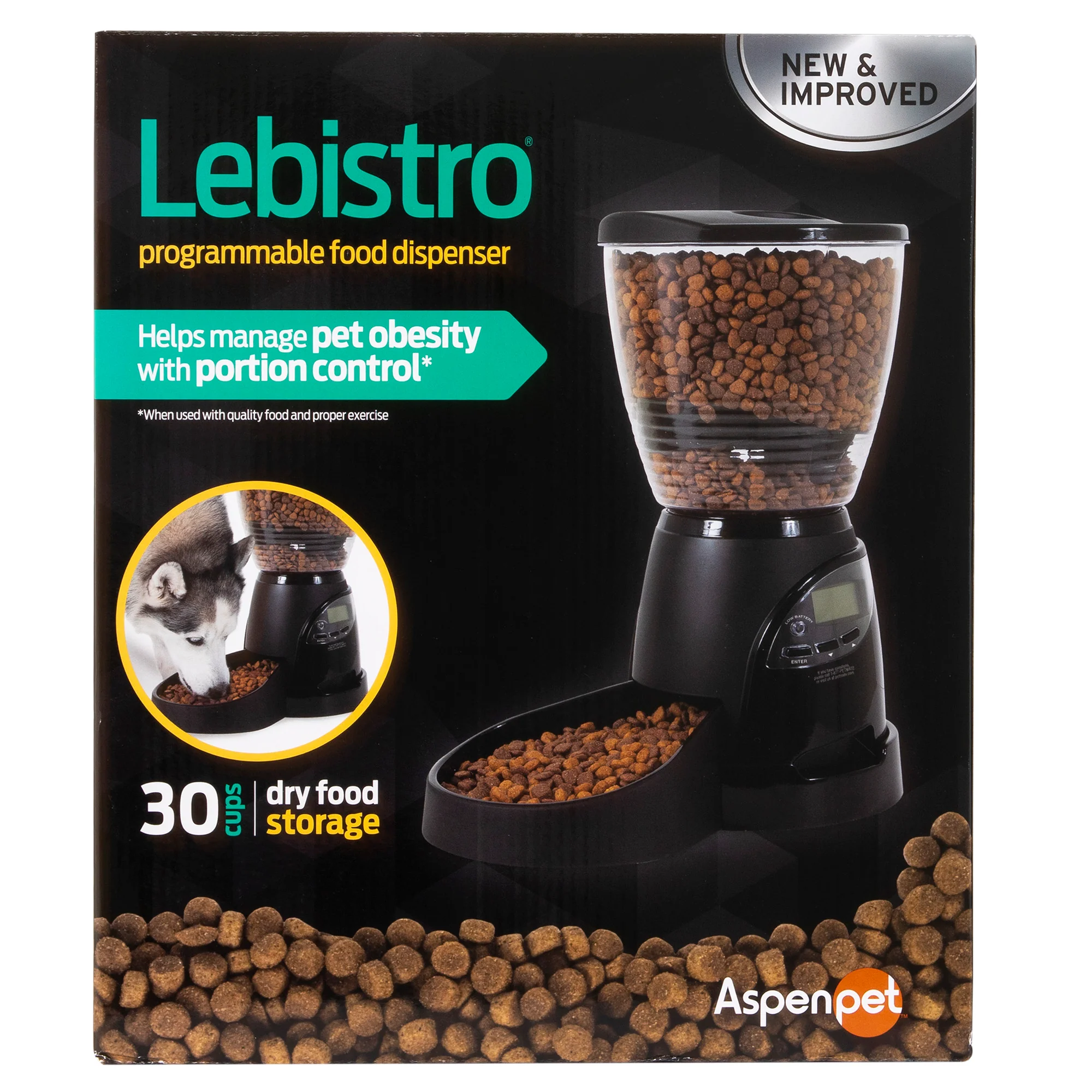Aspen Pet Lebistro Programmable Food Dispenser - Image 4