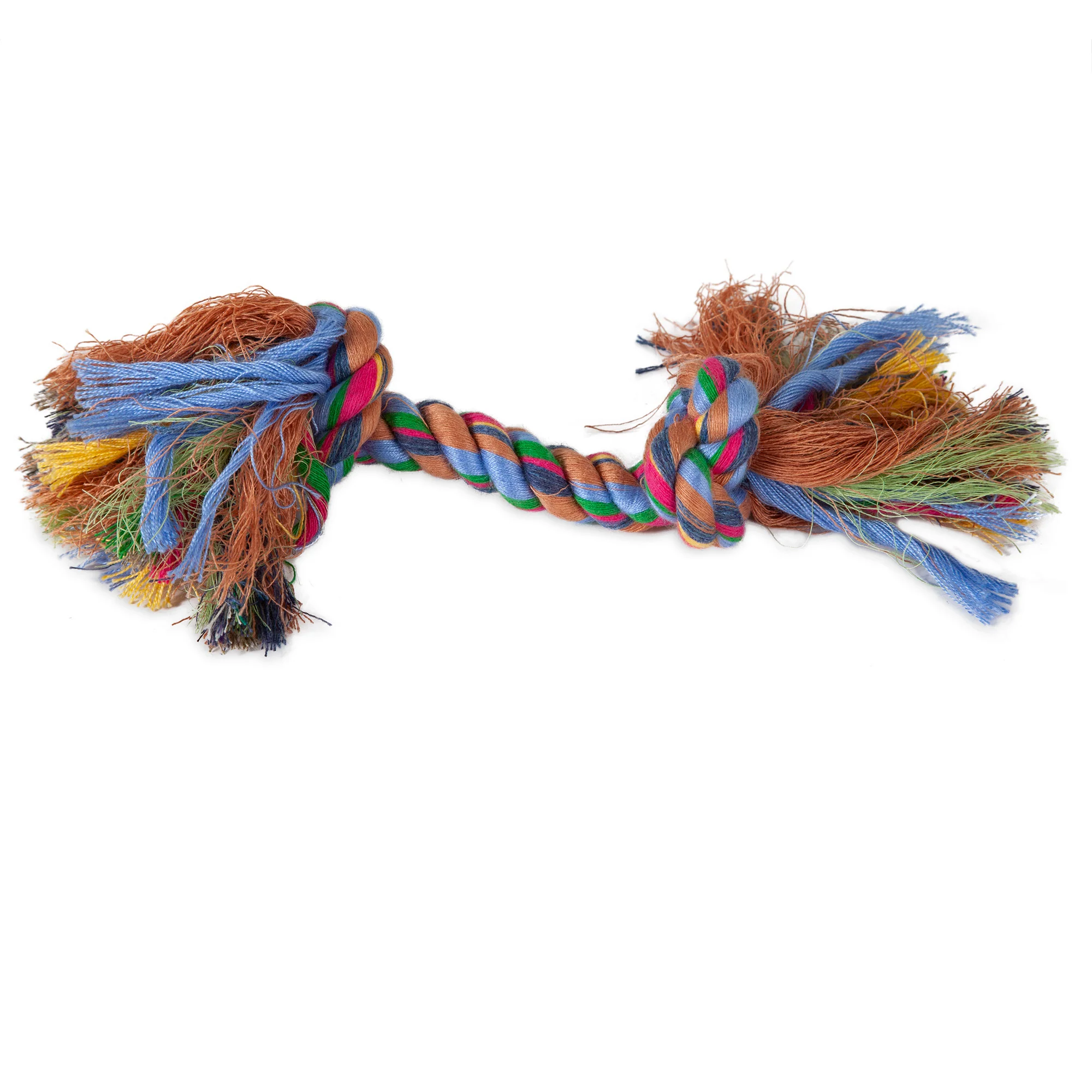 Petmate Booda Multi-Colored Rope Bone - Image 4