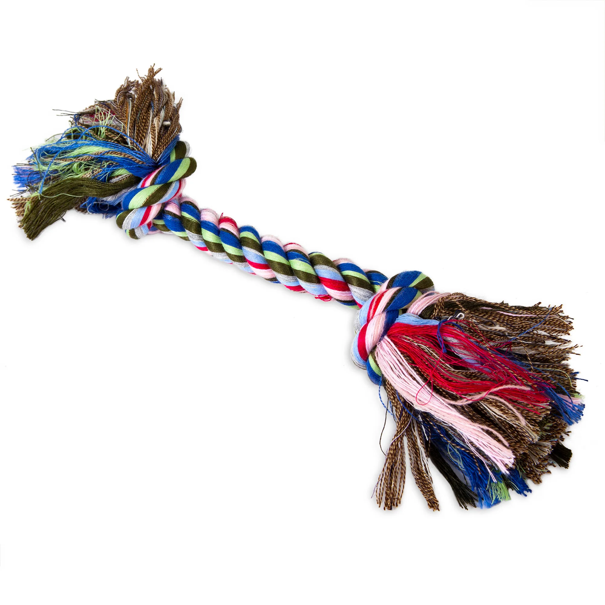 Petmate Booda Multi-Colored Rope Bone - Image 6