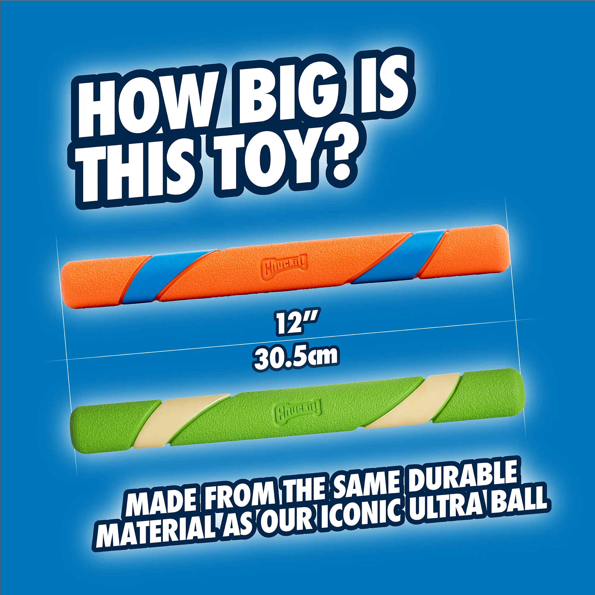 Chuckit! Day & Night Ultra Fetch Stick 2 Pack - Image 3