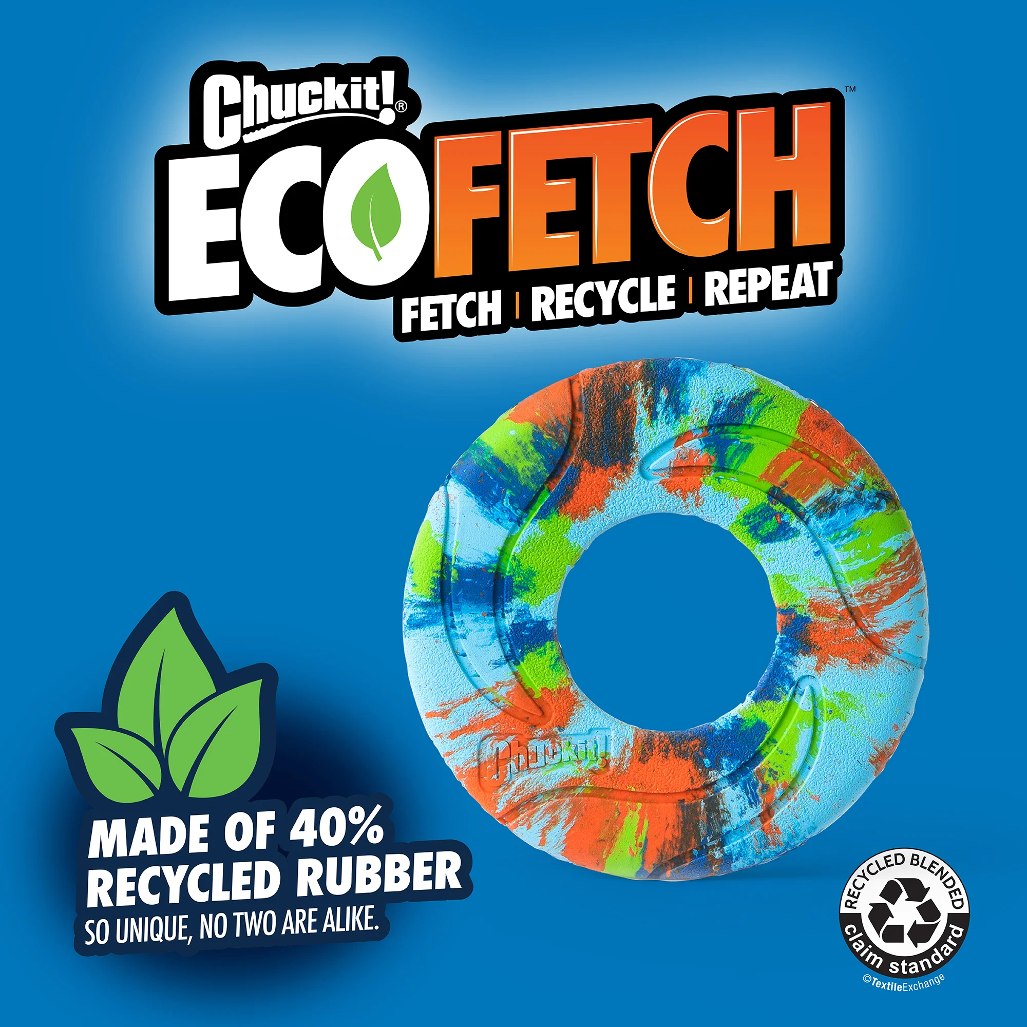 Chuckit! EcoFetch Recycled Rubber Flyer - Image 4