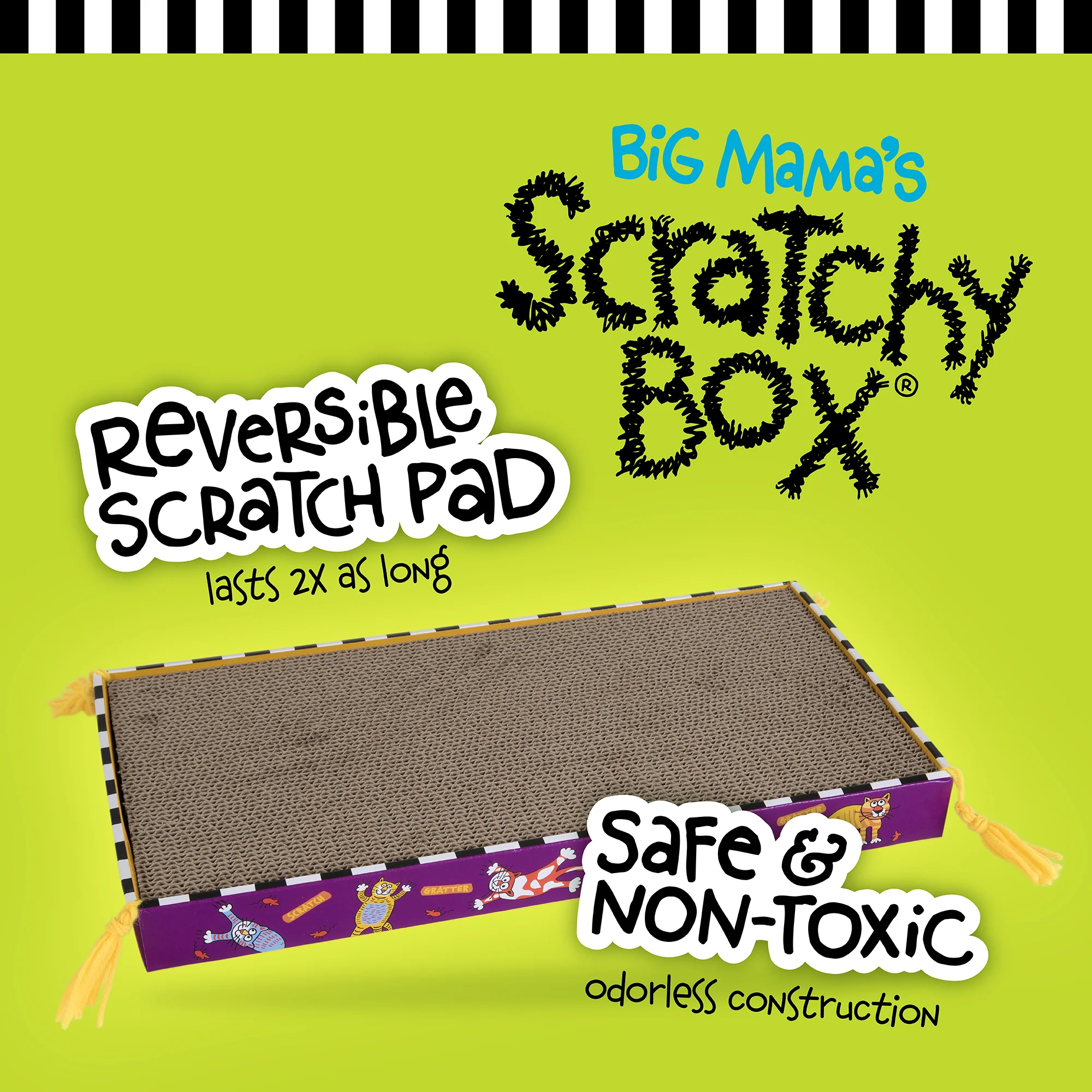 FAT CAT Big Mama's Scratchy Box Double Wide - Image 5