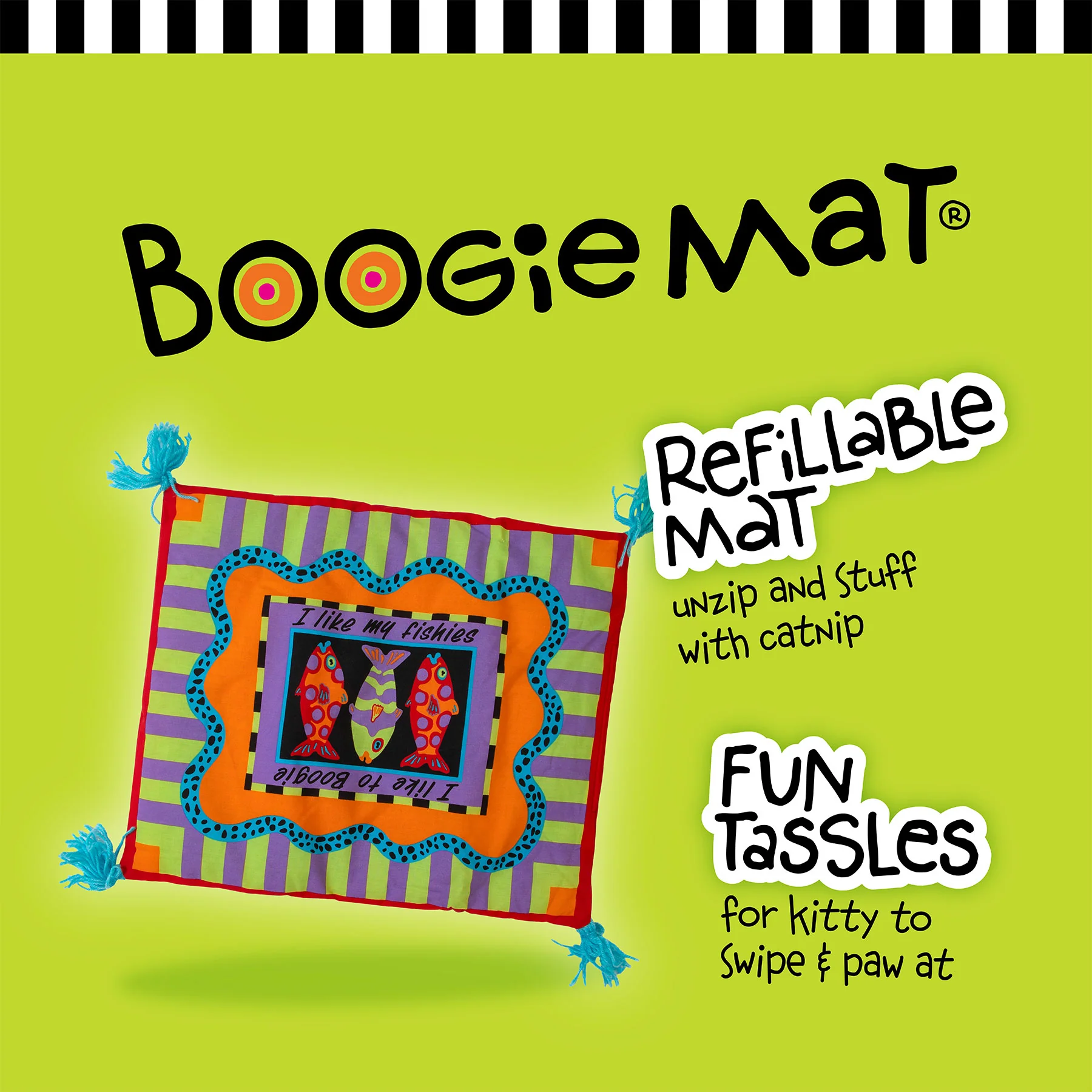 FAT CAT Boogie Catnip Cat Mat - Image 4