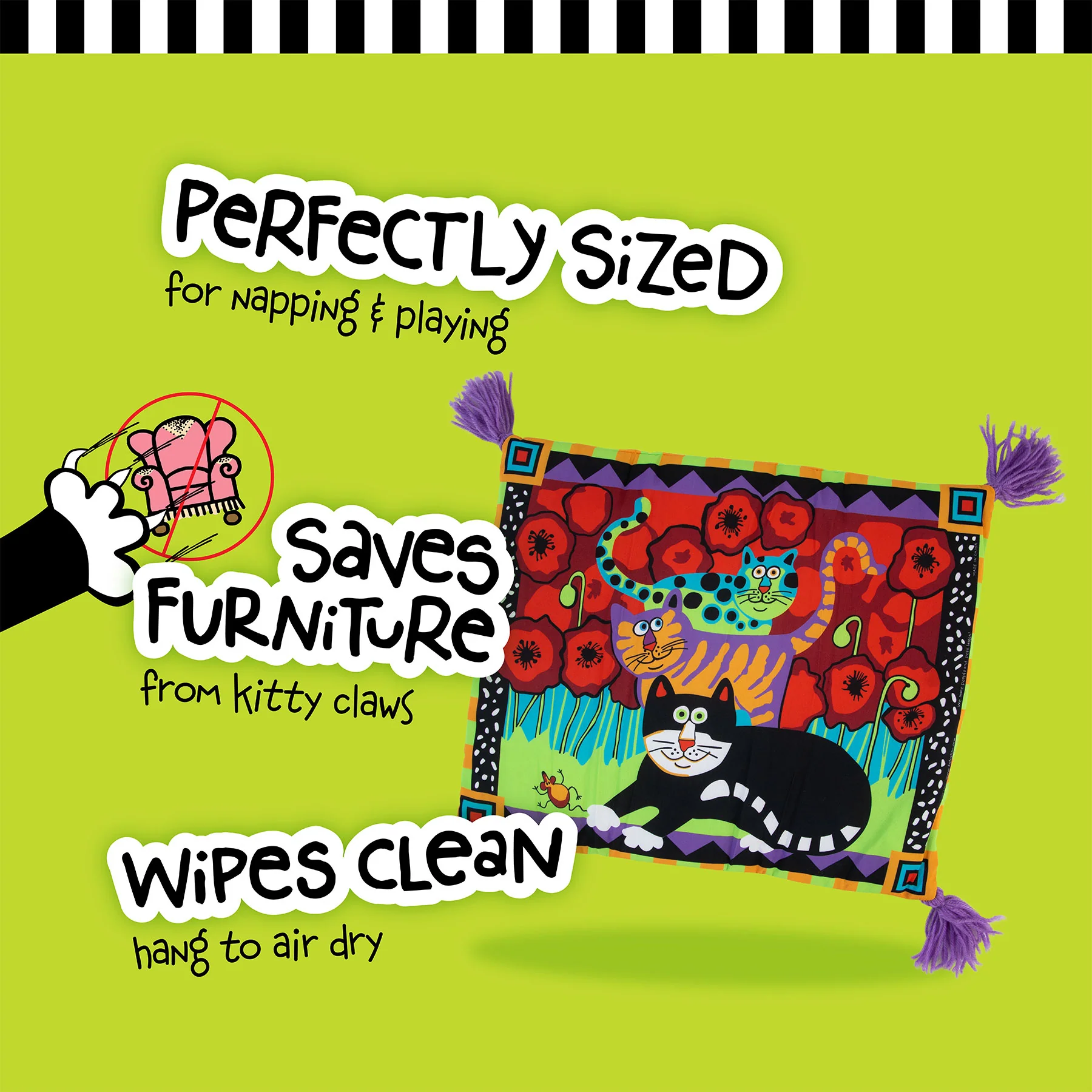 FAT CAT Boogie Catnip Cat Mat - Image 5