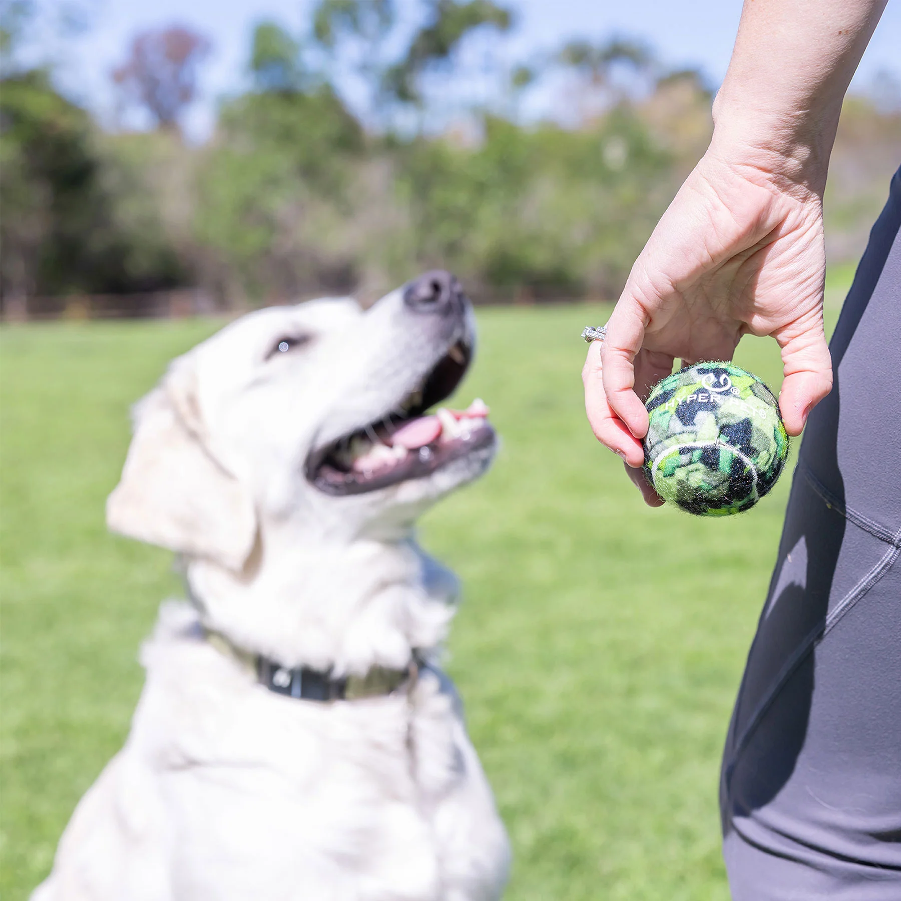 Hyper Pet Camo Tennis Ball 4 Pack - Image 7