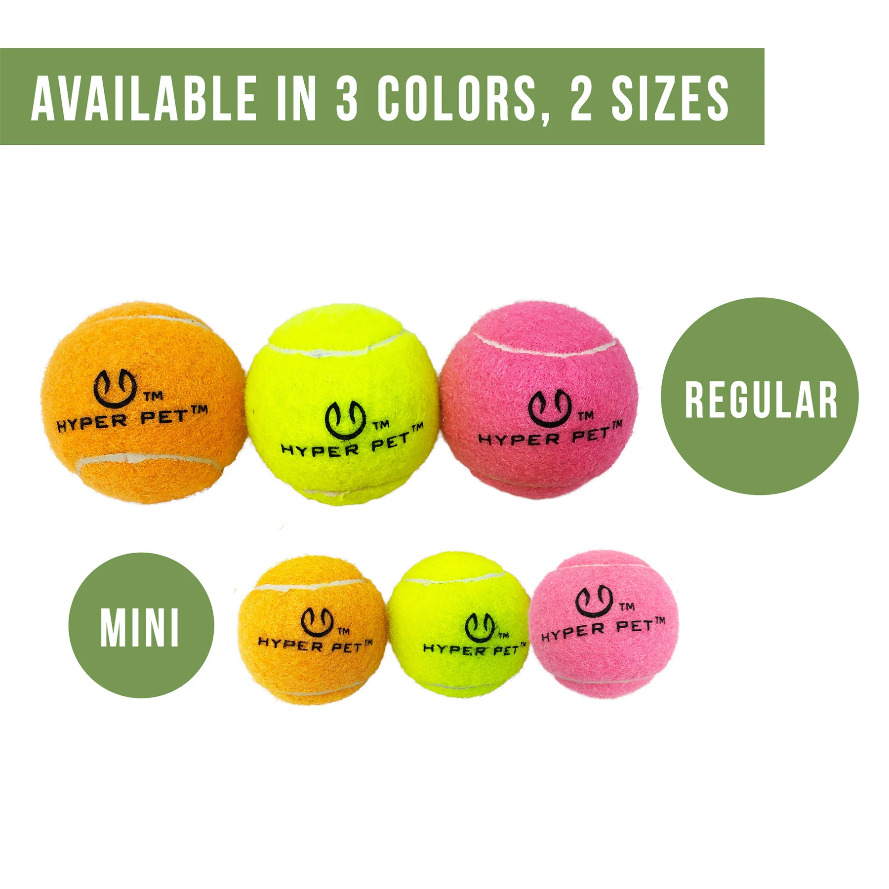 Hyper Pet Tennis Balls 4 Pack - Image 5