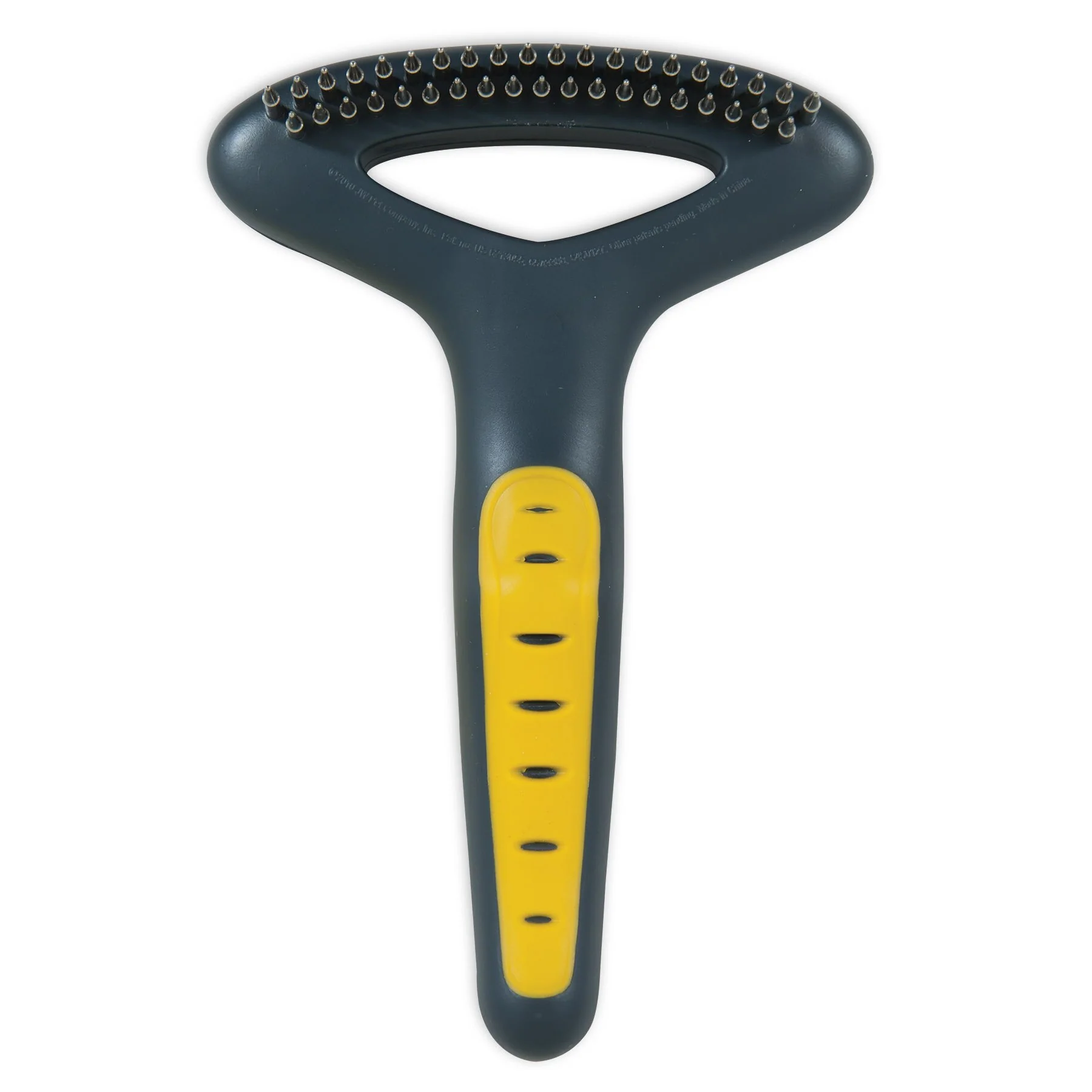 JW Gripsoft Double Row Undercoat Rake Regular Teeth - Image 3