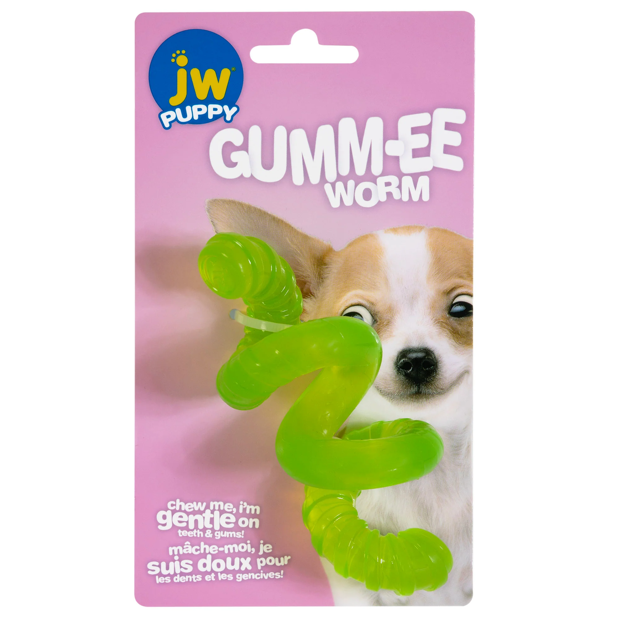 JW Gumm-EE Worm Dog Toy - Image 4