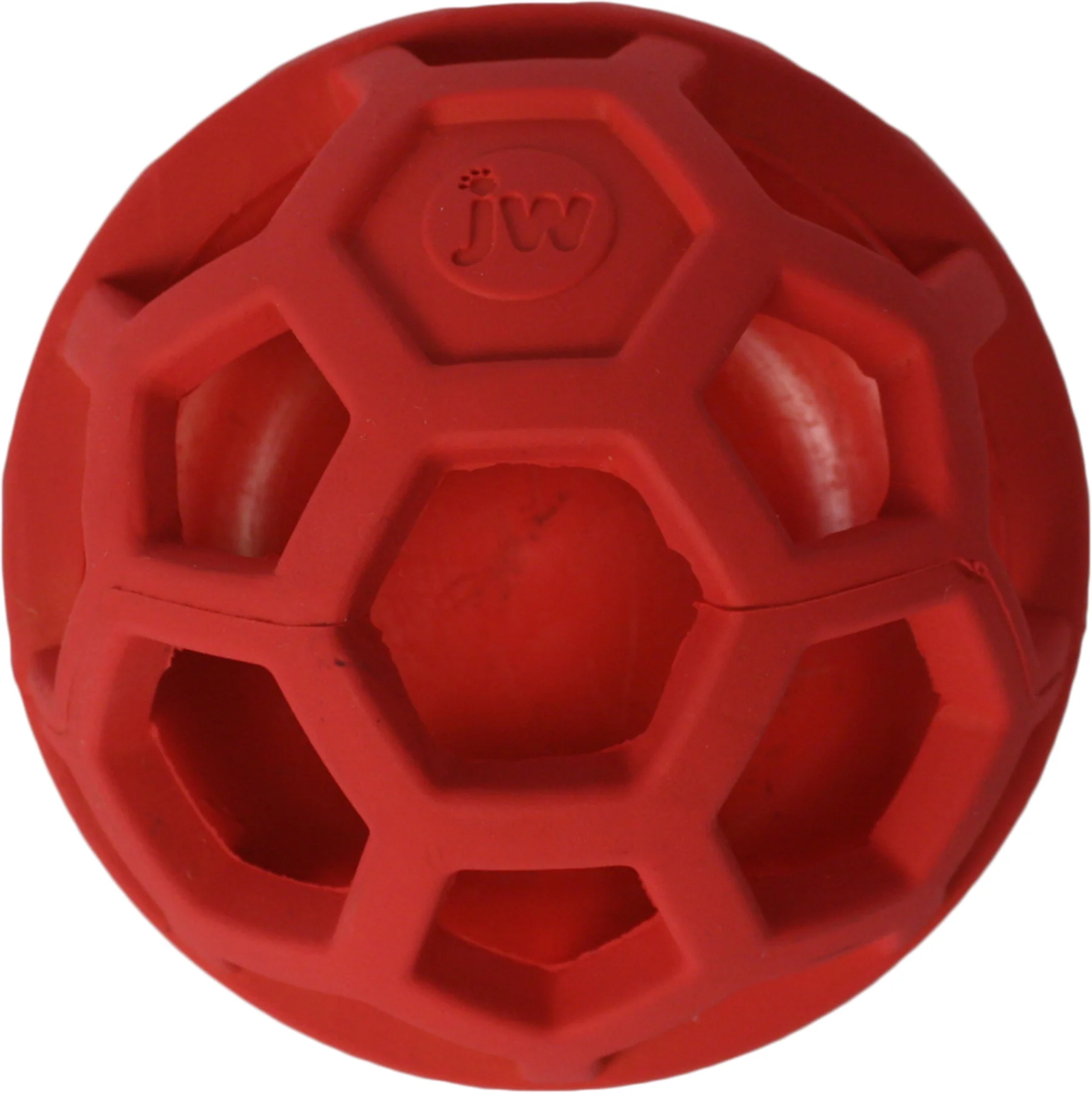 JW Treat N Squeak Ball Treat Dispensing Dog Toy - Image 2