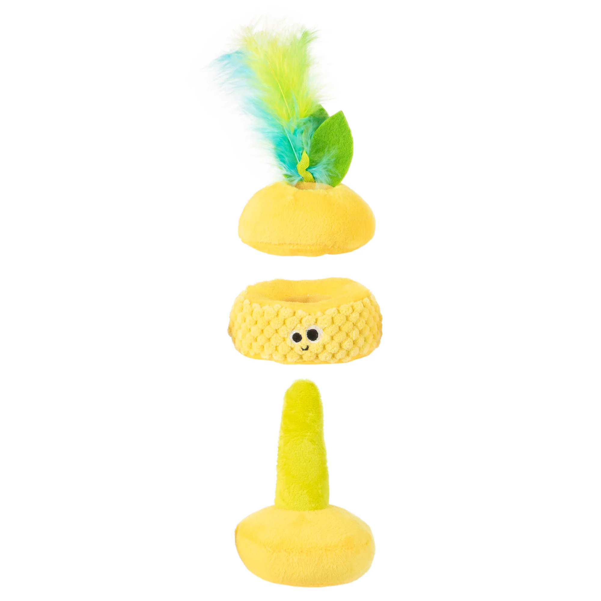 Mad Cat Pouncin' Pineapple Stacker Puzzle - Image 2