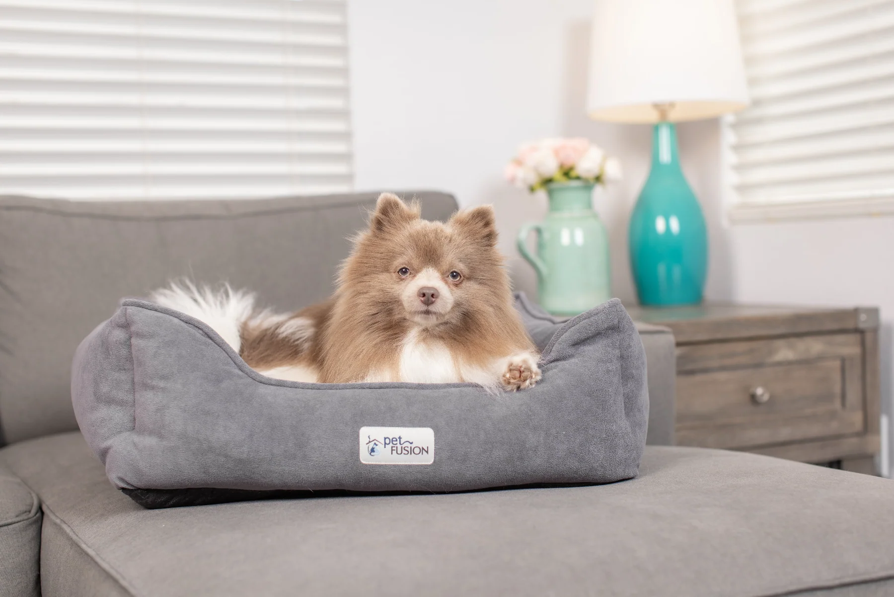 PetFushion Medium Cuddler Bed - Image 4