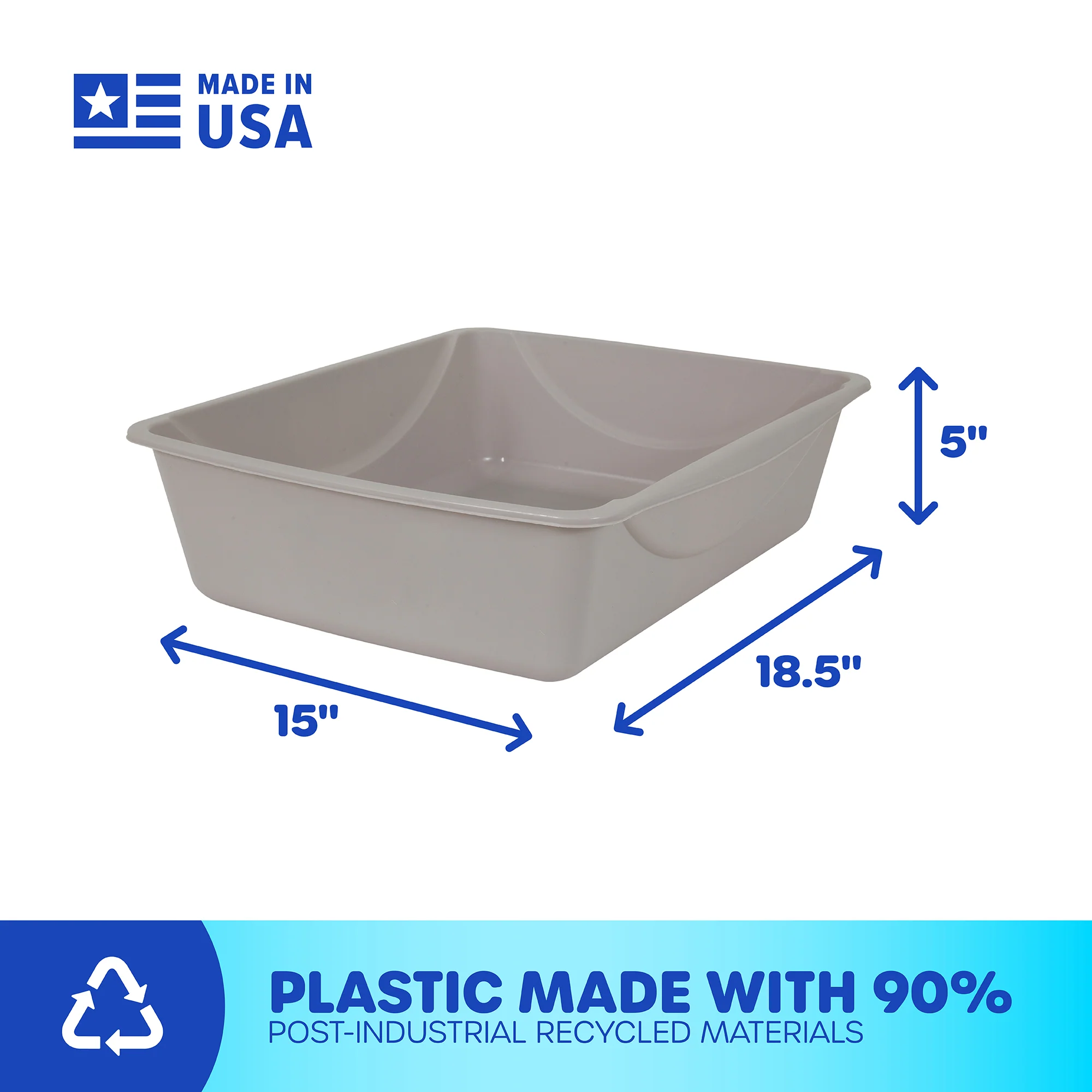 Petmate Basic Litter Box - Image 3