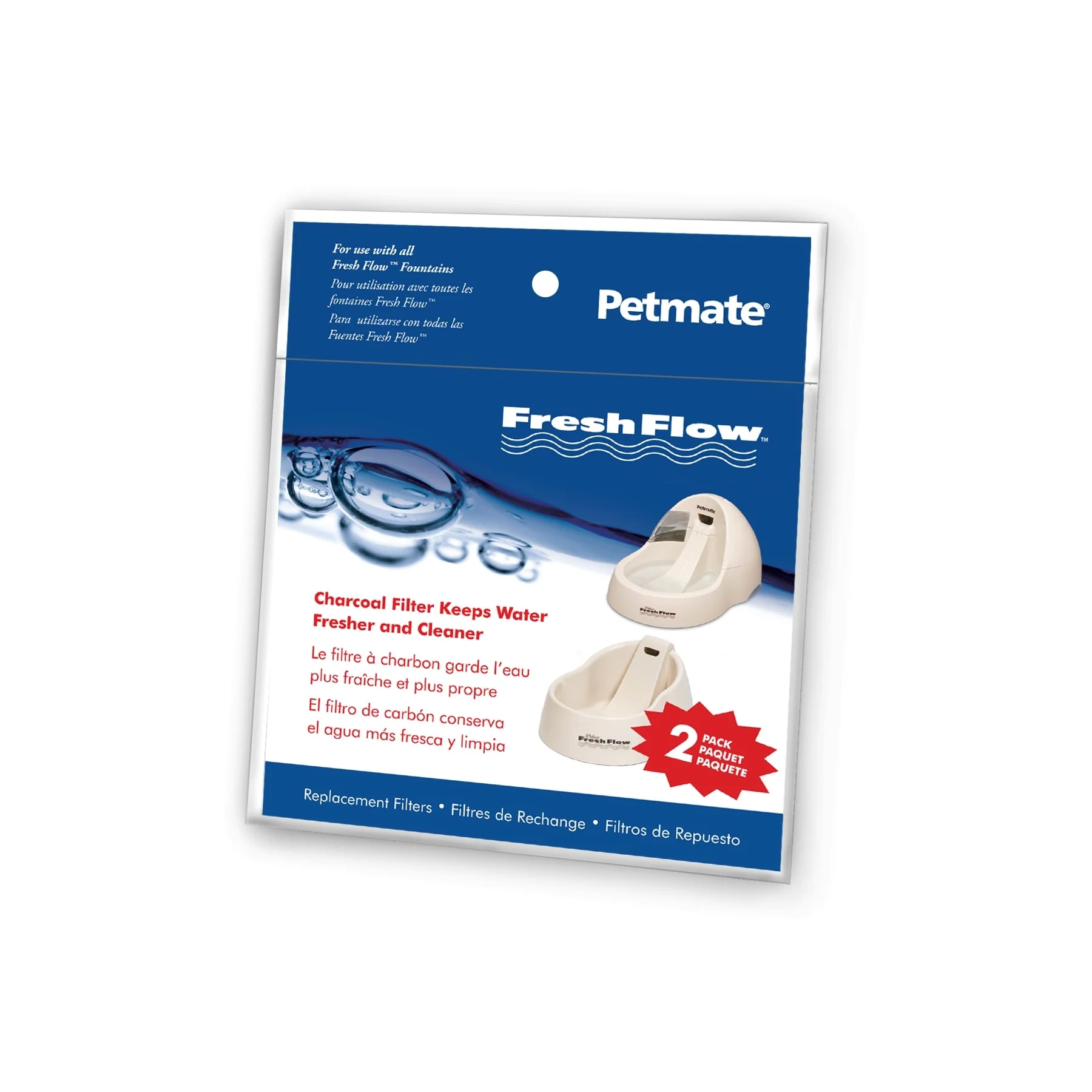 Petmate Fresh Flow Replacement Charcoal Filter - Image 2
