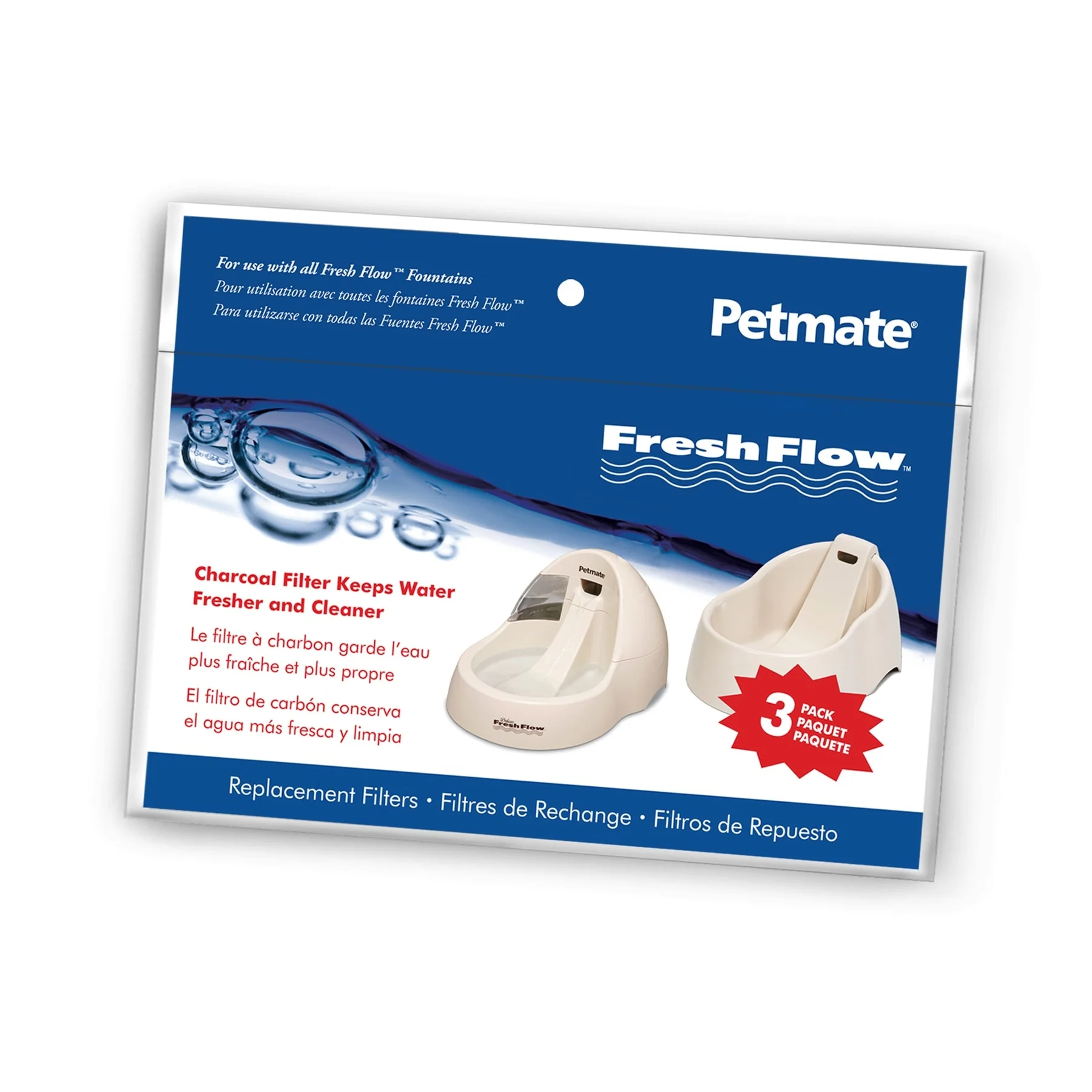 Petmate Fresh Flow Replacement Charcoal Filter - Image 3