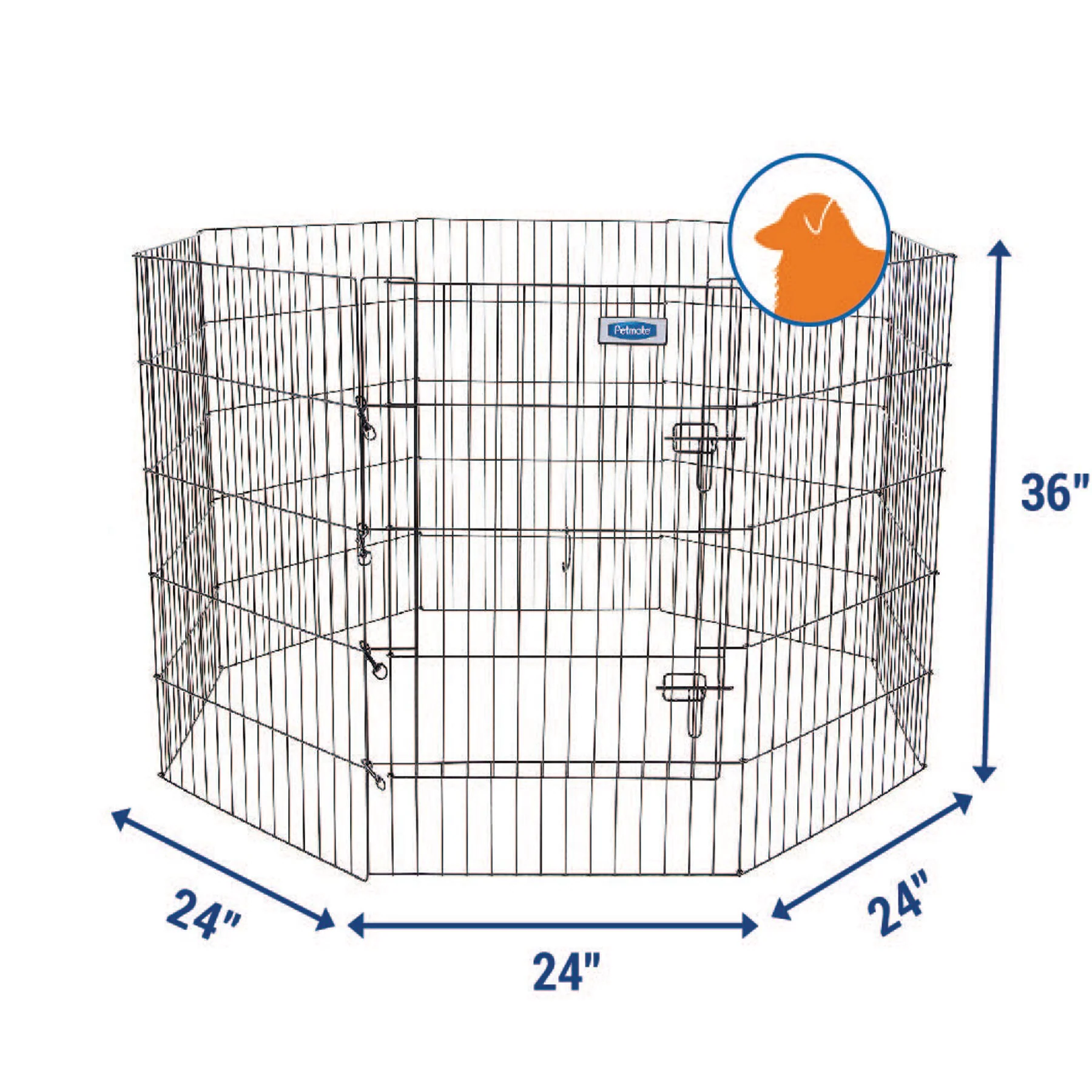 Petmate Single Door Exercise Pen - Image 4