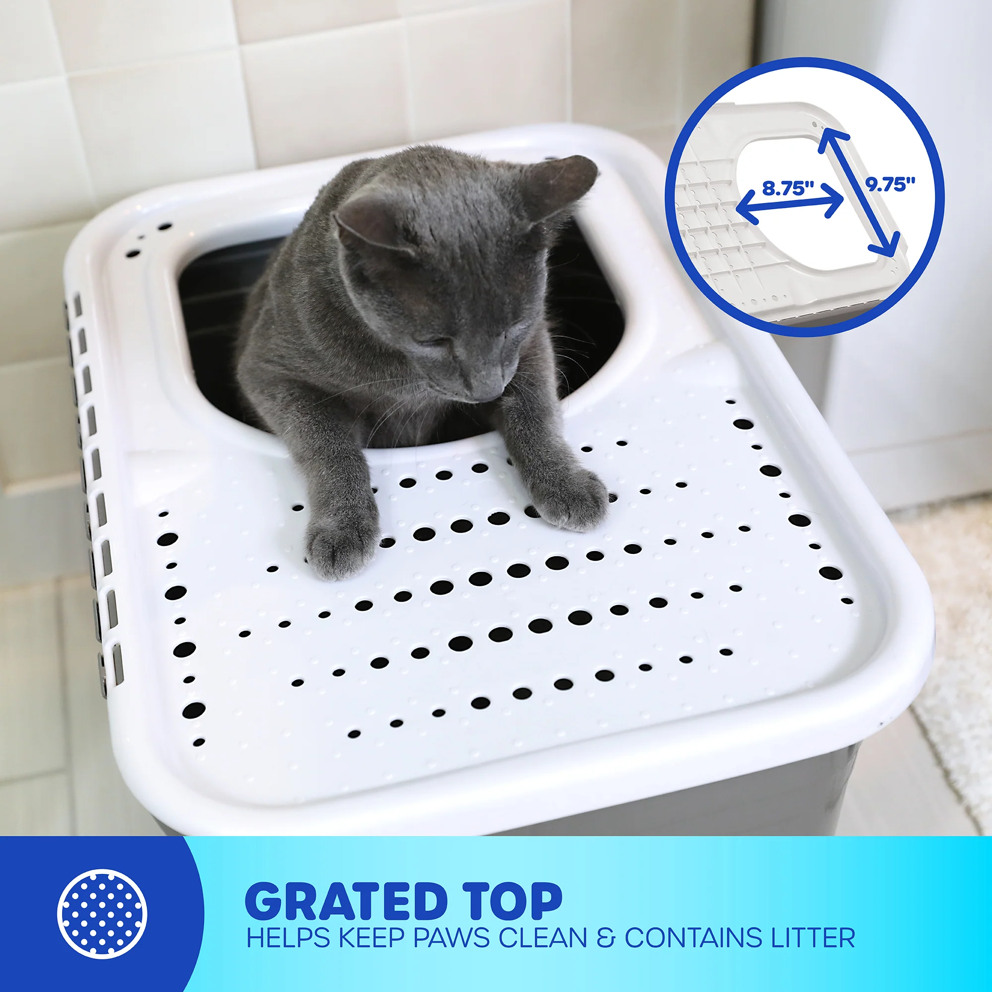 Petmate Top Entry Litter Box - Image 4