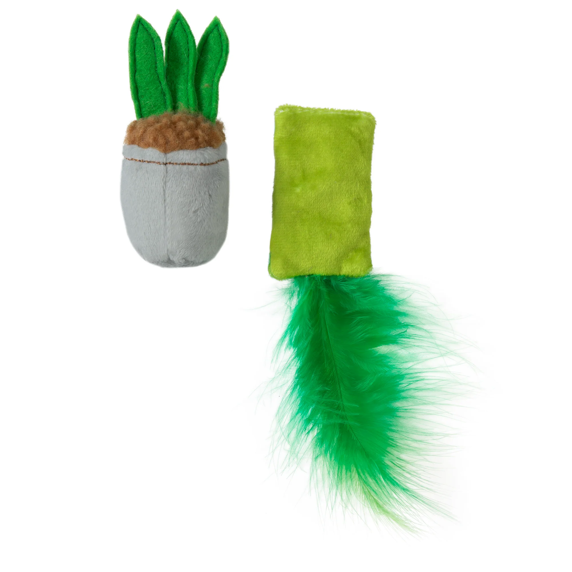 Quirky Kitty House Plant Catnip Plush Cat Toy - Image 3