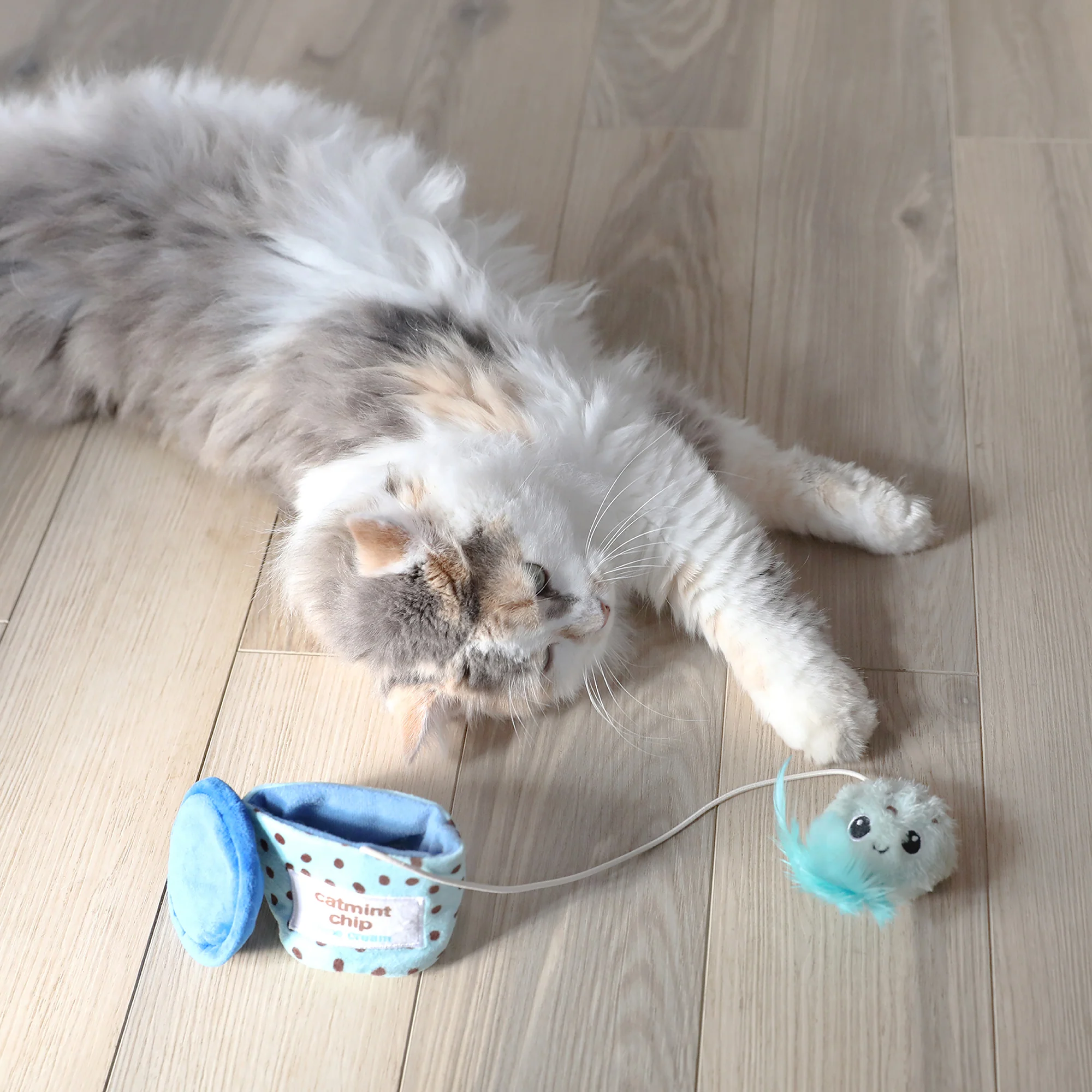 Quirky Kitty Mice Cream Hide-A-Toy Cat Toy - Image 5