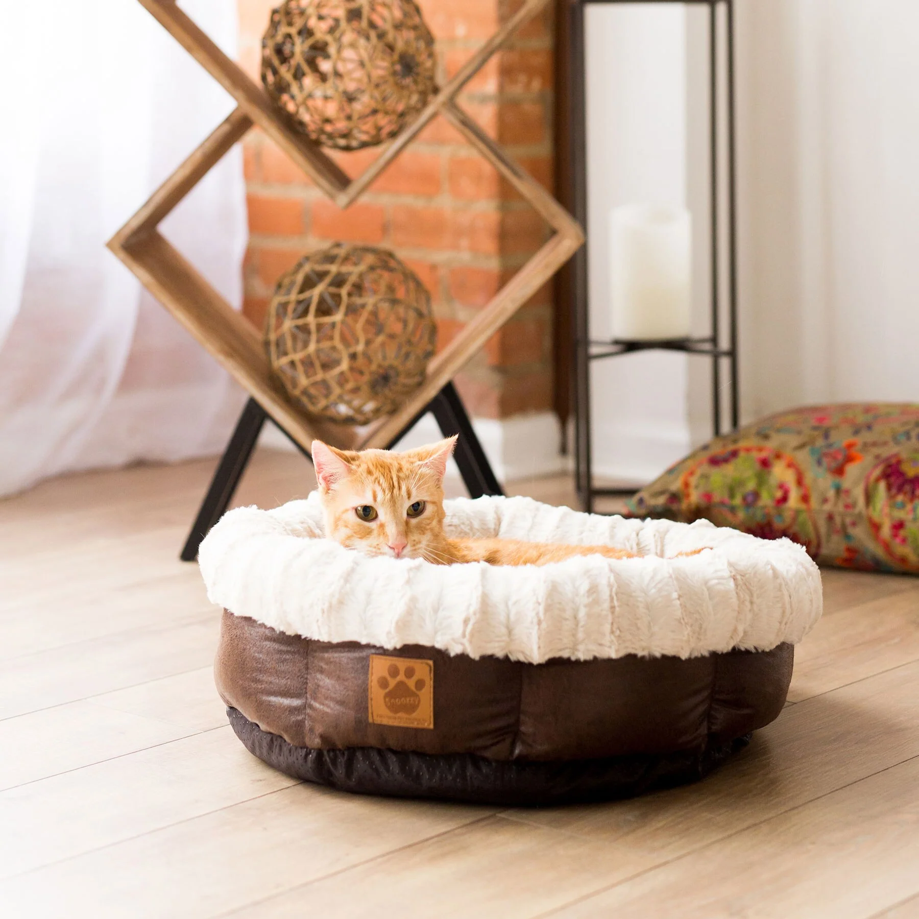 SnooZZy Rustic Luxury Ultra Cuddler Pet Bed - Image 3